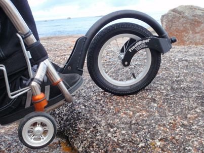 FreeWHeel rock climbing