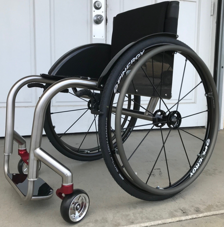 Hands On Concepts HOC Everyday Open Design Wheelchair - red forks