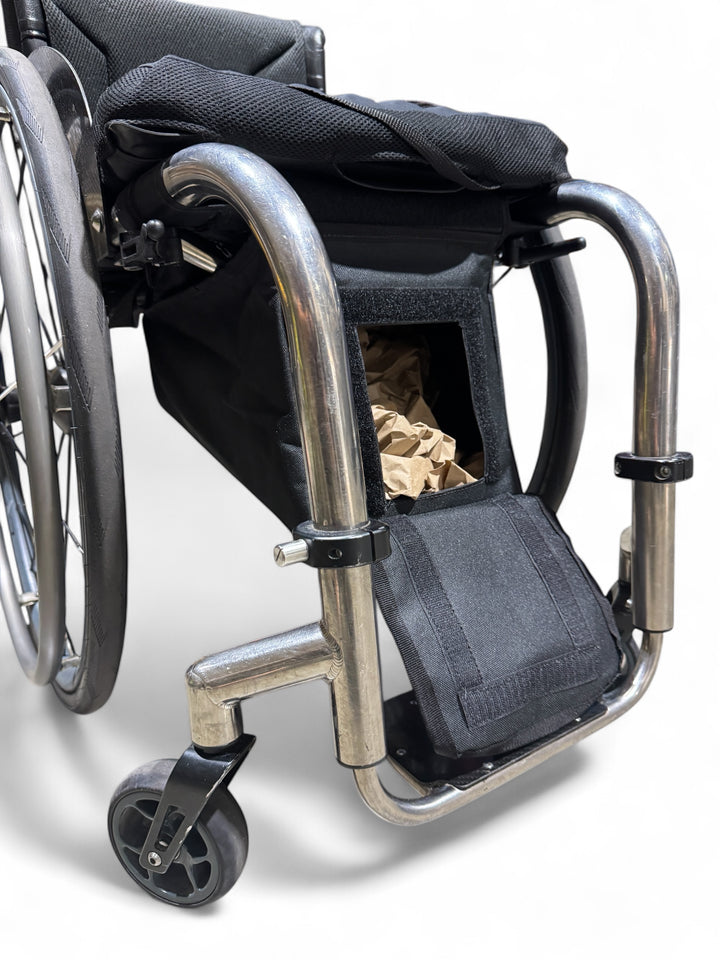 HiRS Under Seat Wheelchair Bag, Large - angle view