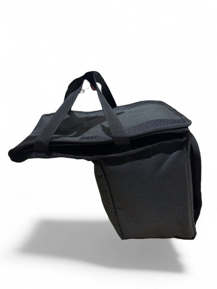 HiRS Under Seat Wheelchair Bag, Small - Hand Straps, Sideview