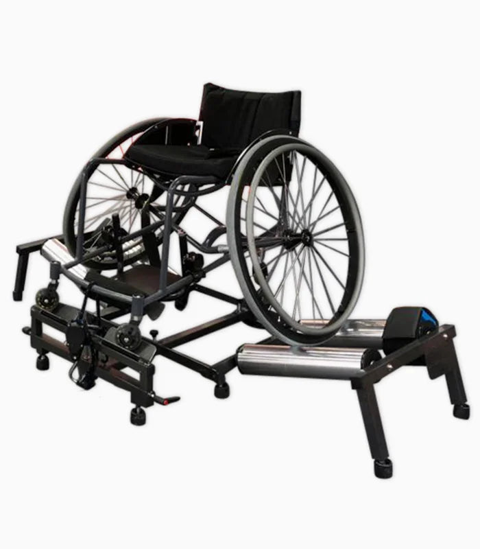 Indoor wheelchair sports chair roller trainer