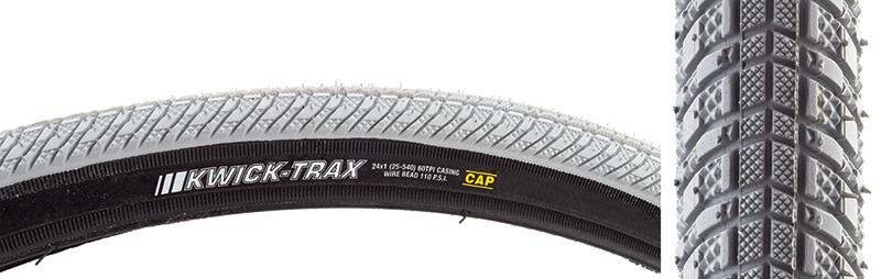 Kenda Kwick Trax K1053 - Grey Close-Up