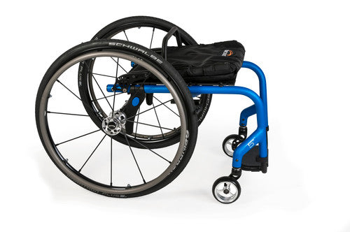 Quickie 5R Folding, Lock-Down, Angle-Adjustable Back