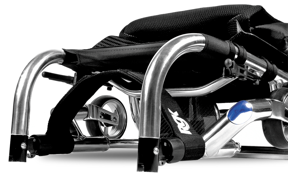 RGK Tiga FX Folding Wheelchair - Sideview