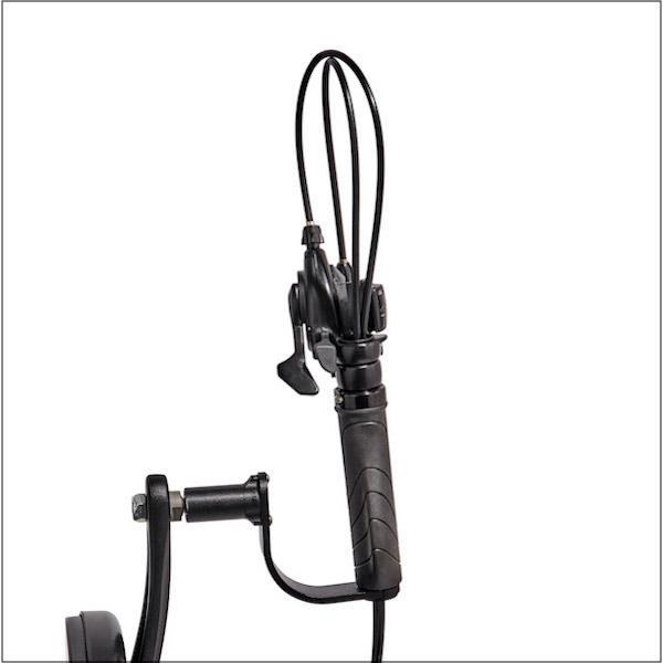 Rio Mobility E-DragonFly - Electric Battery Handcycle Attachment - Gear Shifting