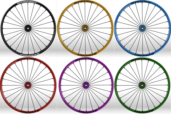 Spinergy Anodozed Color Options