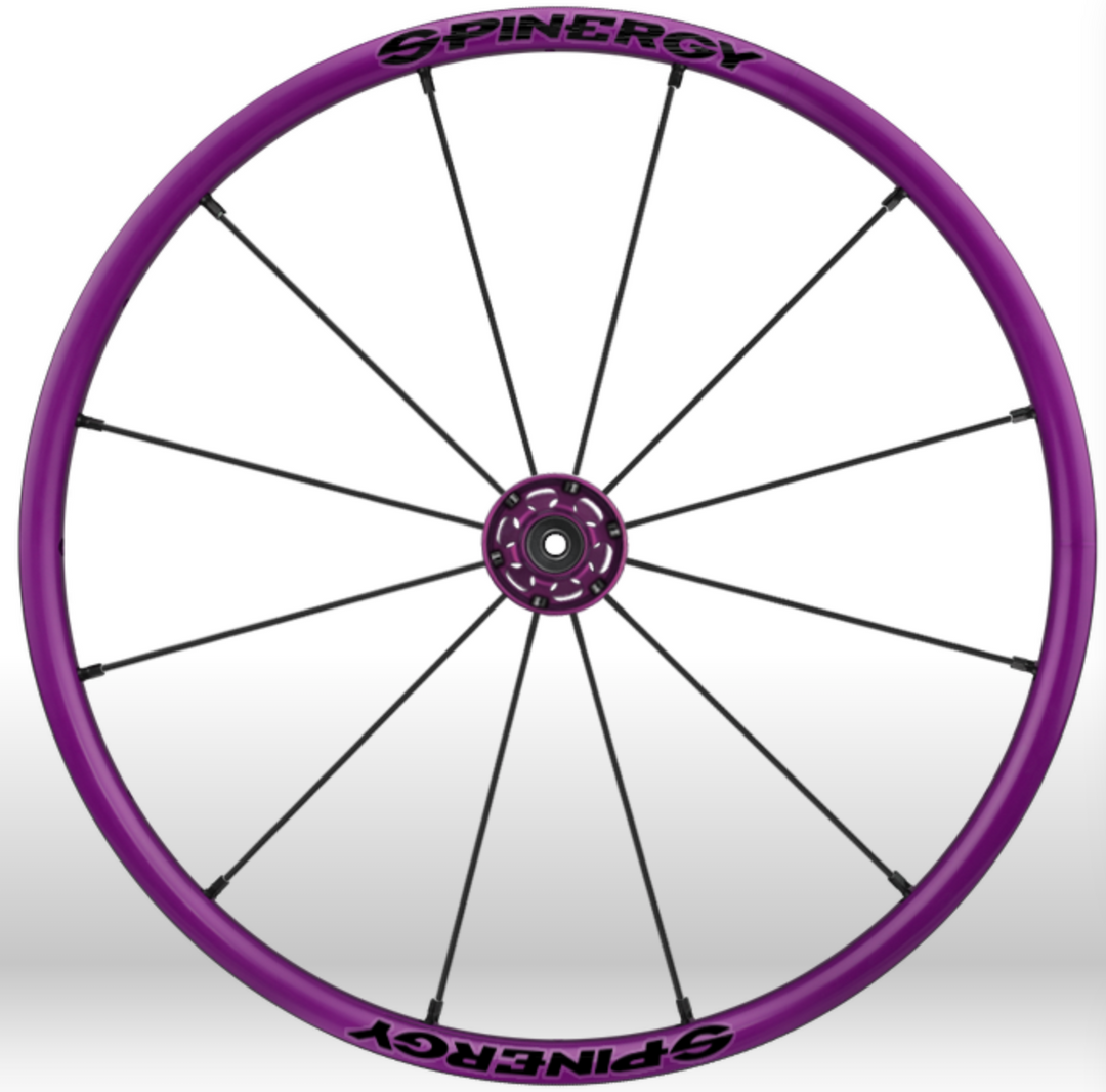 Spinergy LX Anodized Wheels - Purple
