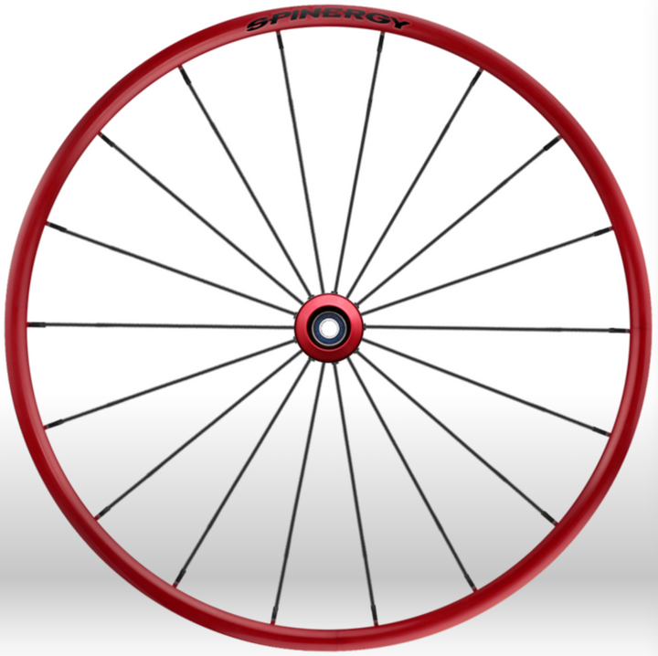 Spinergy SLX Wheelchair Wheel - Red Anodized