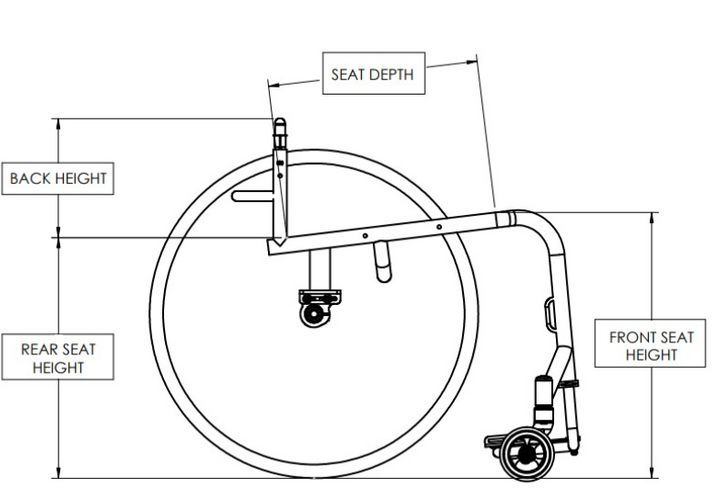 Top End "Athlite" Everyday Wheelchair