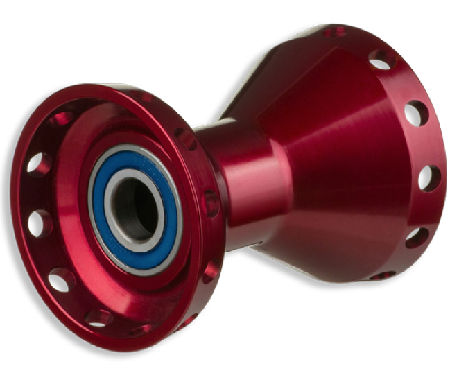 "SLX" R-10 24 Spoke 5/8" Hub - Red Anodized