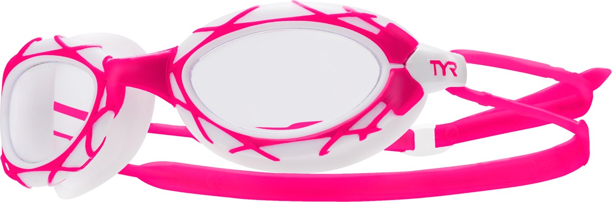 TYR Pink Nest Pro Nano Goggles