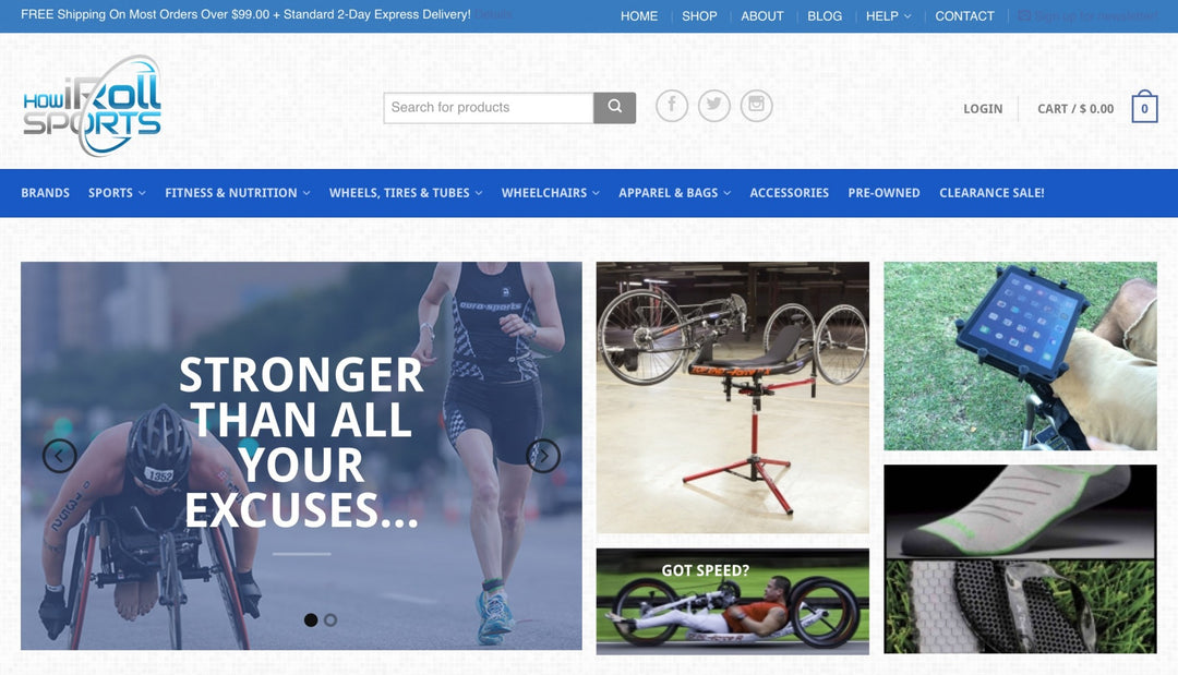 How iRoll Sports Adaptive Wheelchair Sports Online