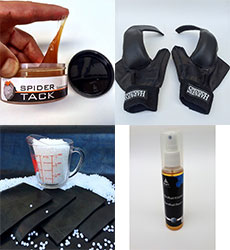 Racing chair gloves & resins