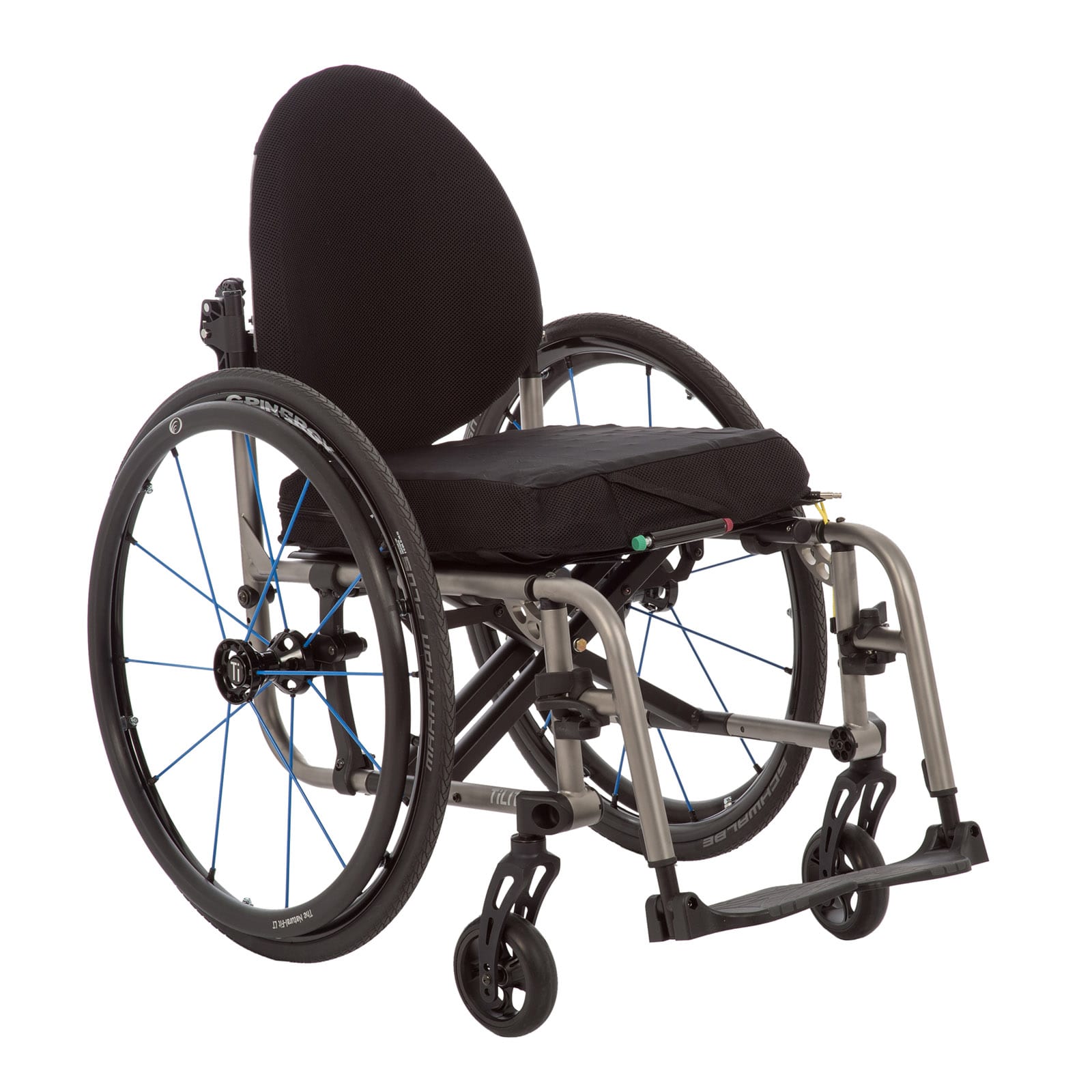 TiLite 2GX Folding Titanium Wheelchair – How iRoll Sports