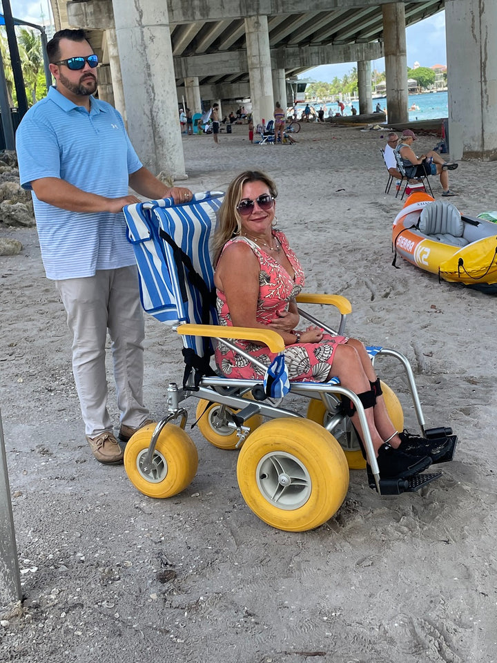 TerraWheels all-terrain wheelchair