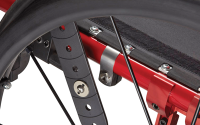 BodyPoint Band Clamp - Mounted on Wheelchair