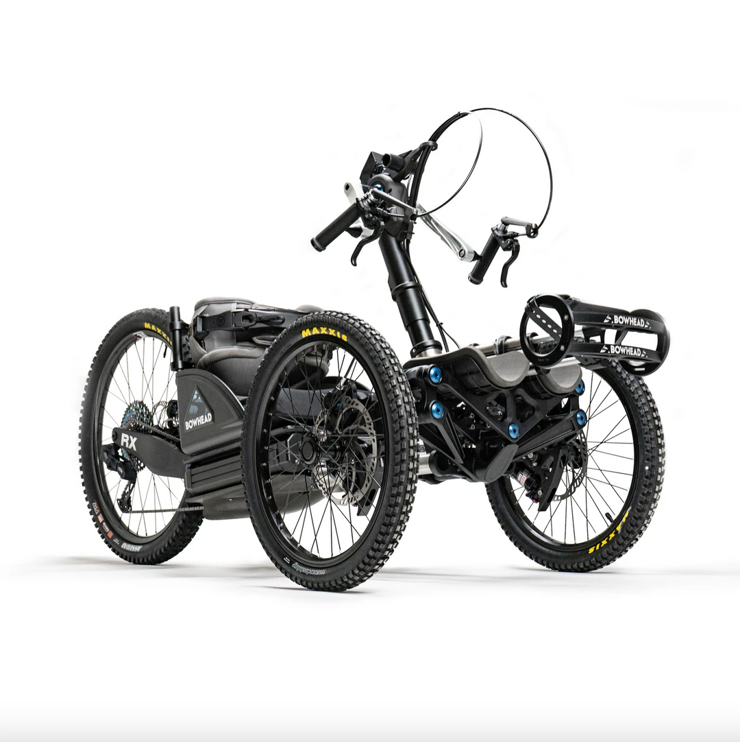 Bowhead RX handcycle, designed for adaptive wheelchair sports!
