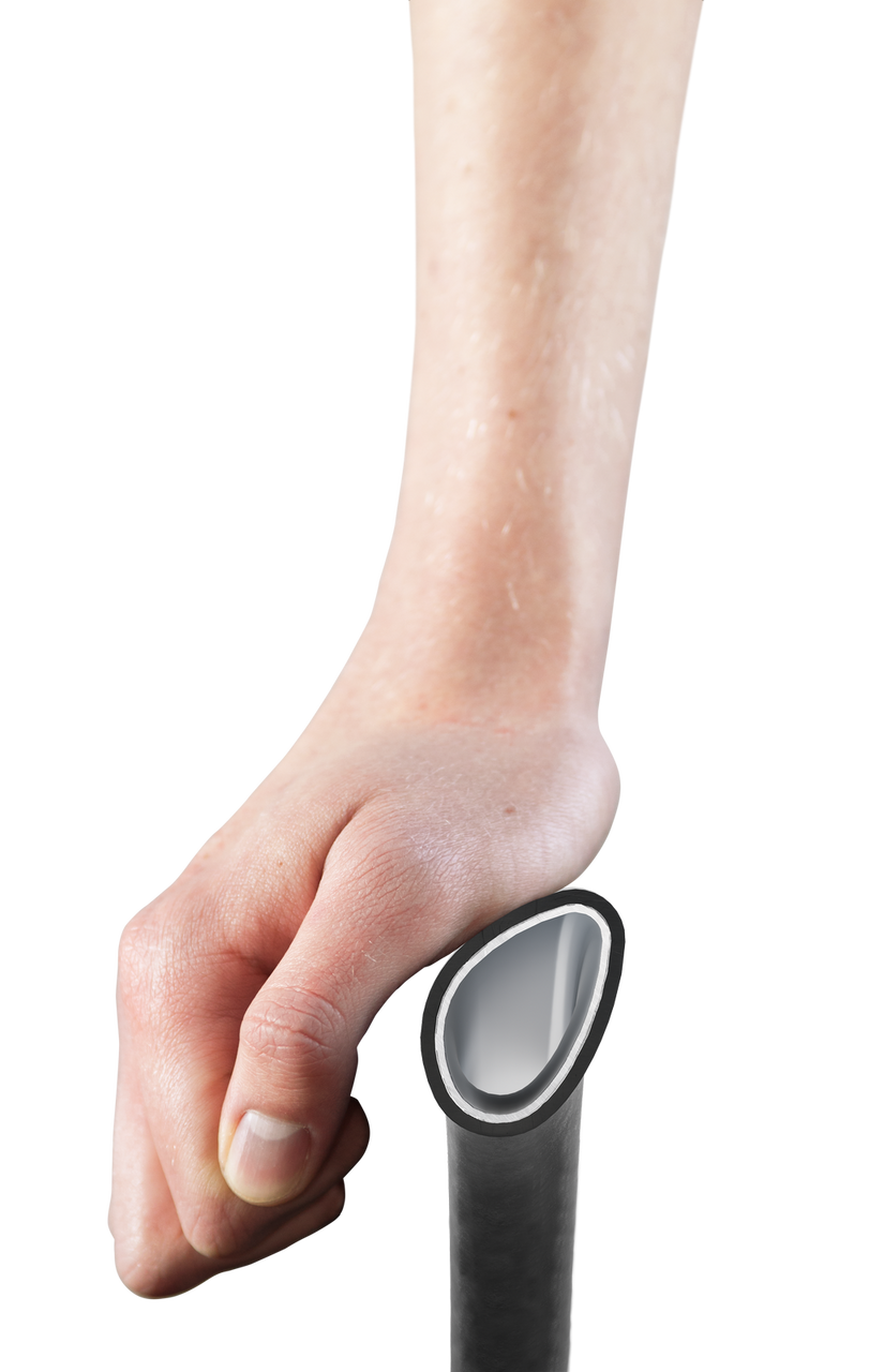 CarboLife Quadro Handrims - Hand Placement