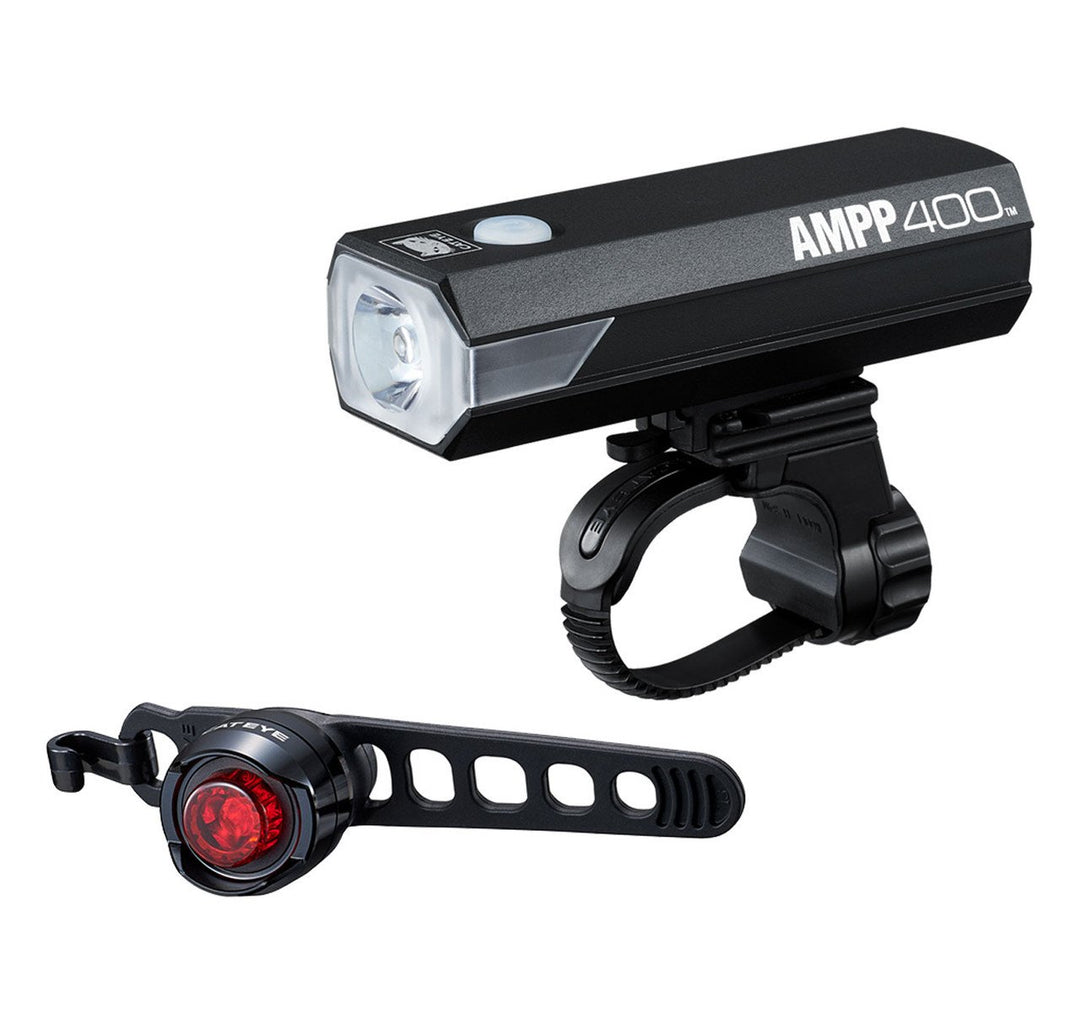 CatEye AMPP400 + ORB Combo - wheelchair safety lights
