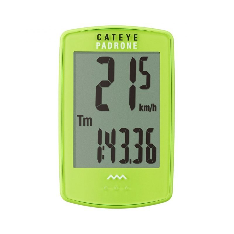 CatEye Padrone Odometer- Lime Green