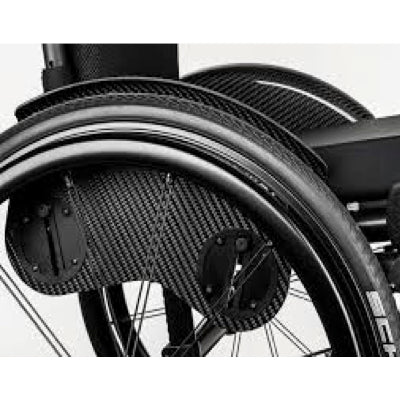 Fendered Adjustable Side Guards- Carbon Fiber