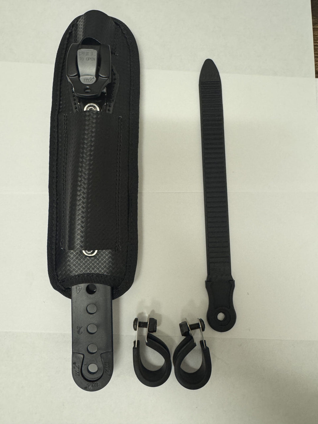 Footrest Mount and ratchet Strap - Parts