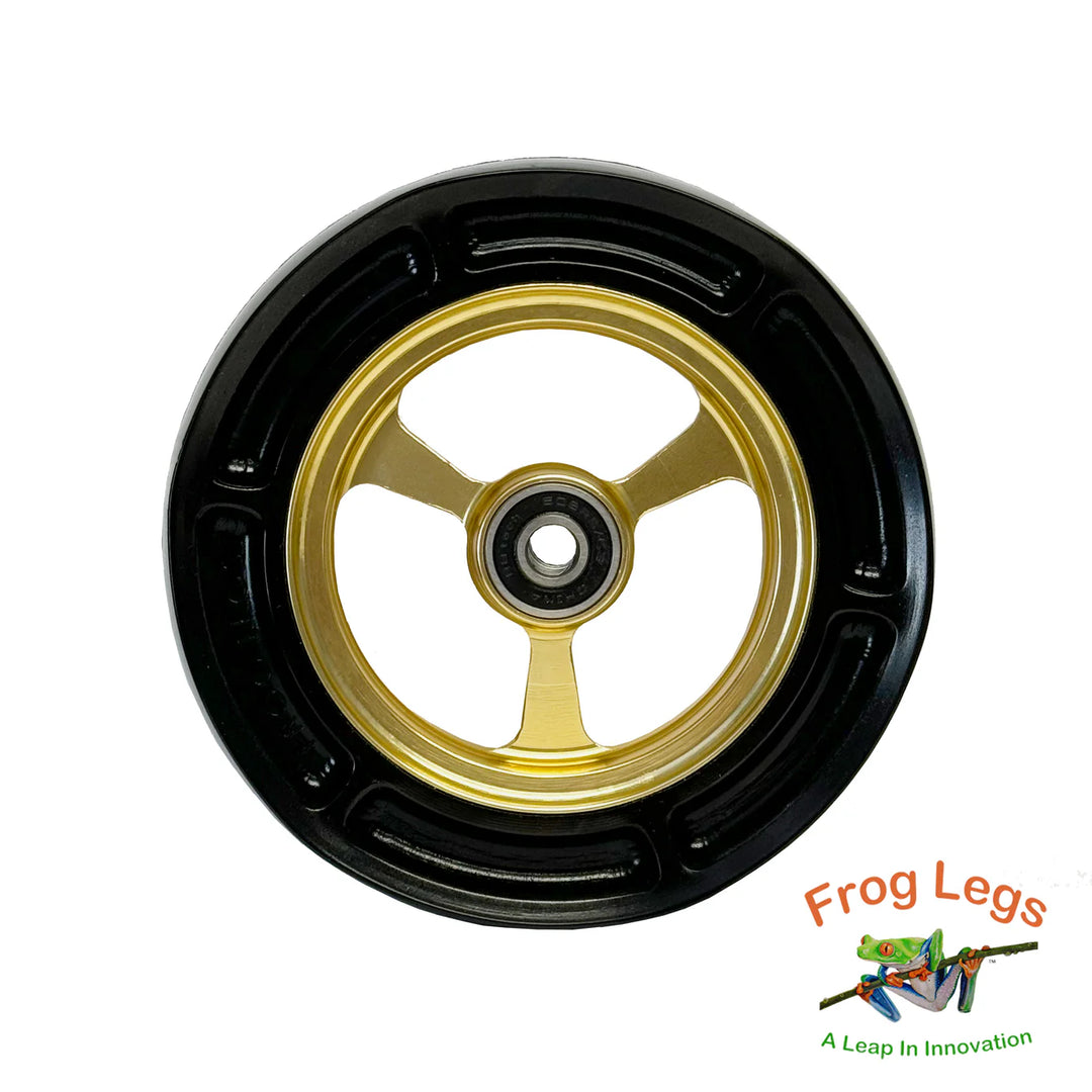 Frog Legs Whisper Caster Wheel - Gold