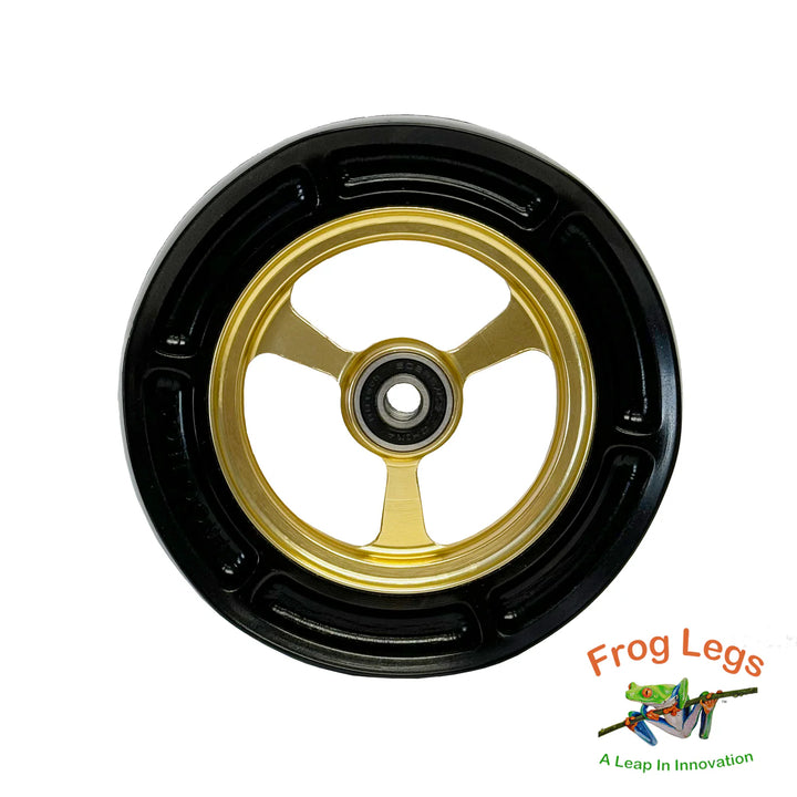 Frog Legs Whisper Caster Wheel - Gold