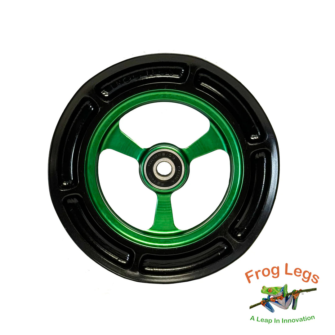 Frog Legs Whisper Caster Wheel - Green