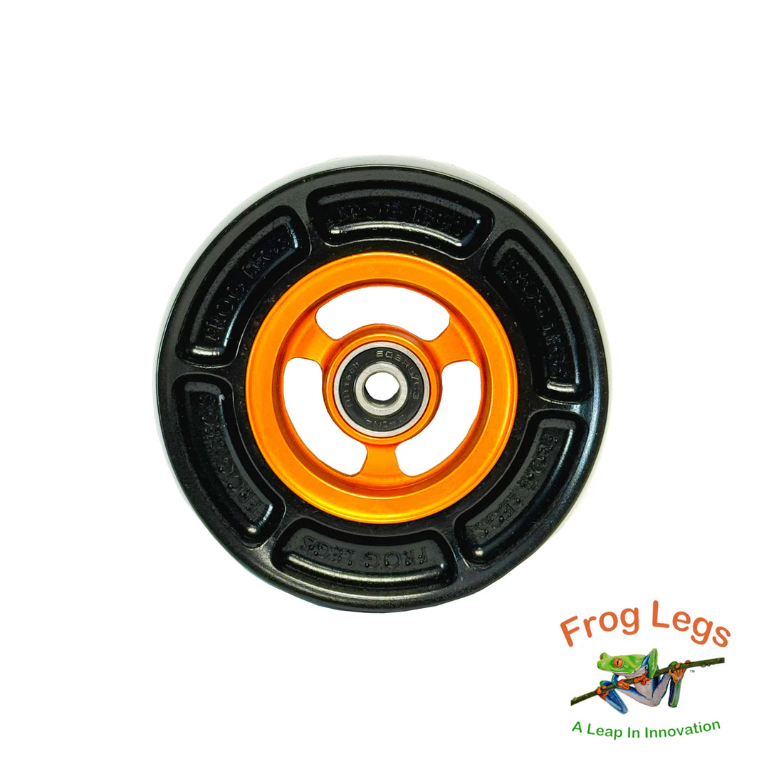 Frog Legs Whisper Caster Wheel - Orange