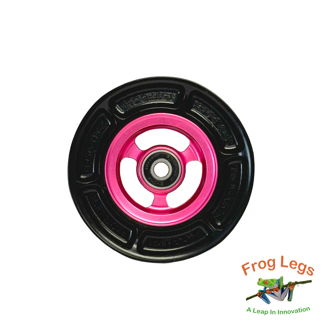Frog Legs Whisper Caster Wheel - Pink