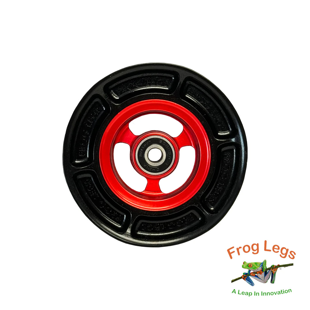Frog Legs Whisper Caster Wheel - Red