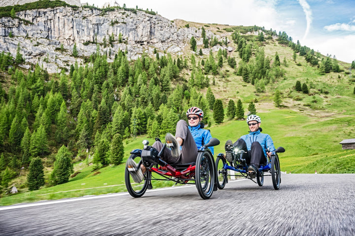 HP Velotechnik- Gekko fx 20 Trike- cycing in mountains