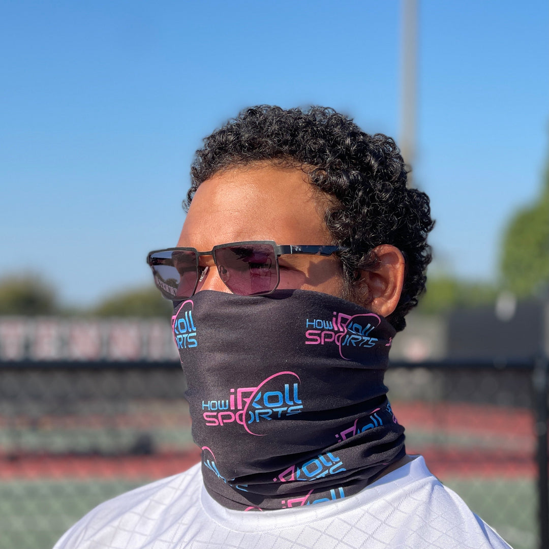 HiRS Gator Mask - Blue Pink