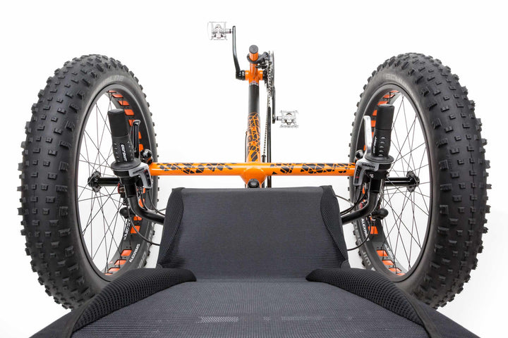 ICE Trike FULL FAT Trike - Rider View