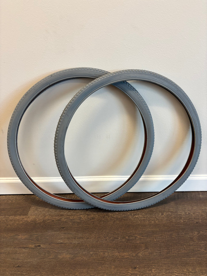 Primo Orion 24" x 1 3/8" (37-540) Wheelchair Tires, Black or Grey (pair) - READY TO SHIP!