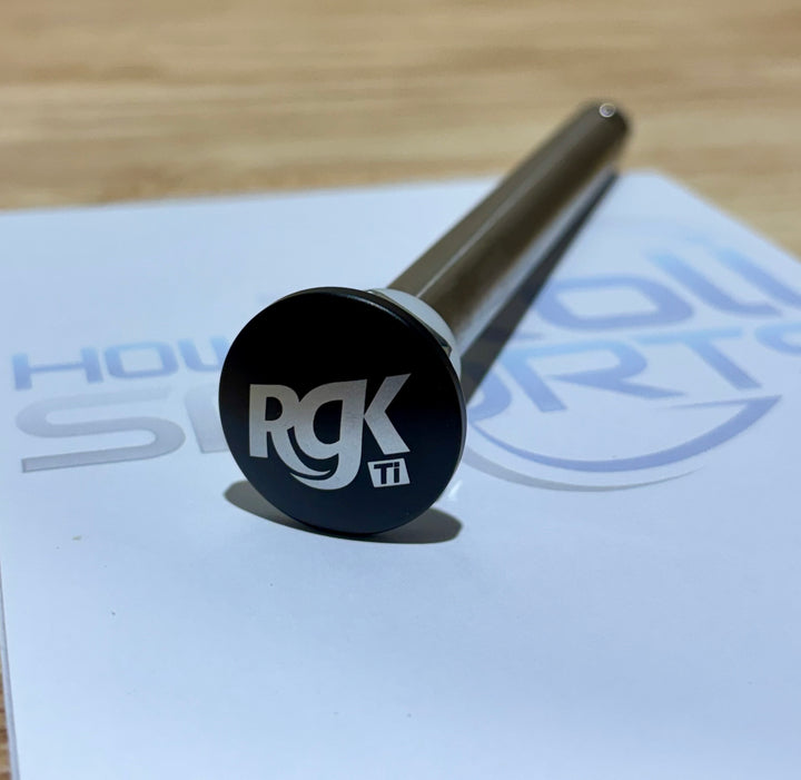 RGK Titanium Quick Release Axle - 100mm (4") or 130mm (Sport Length) - Each