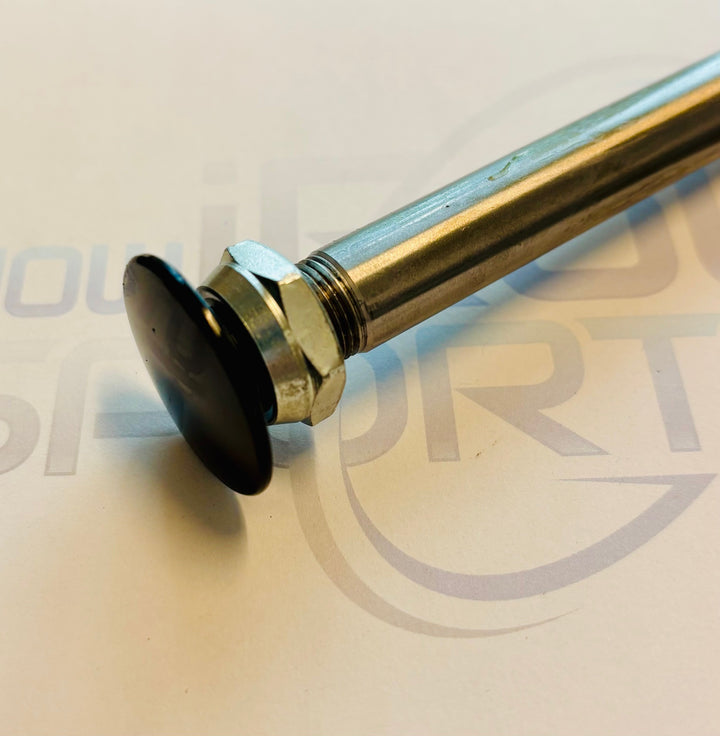 Big Button Quick Release Wheelchair Axle, 5.25" Length - Each