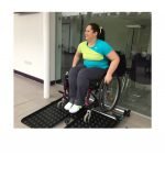 Invictus Active Wheelchair Trainer - exercise user