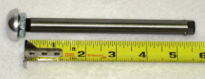 Large Round button wheelchair axle 5.25 inch