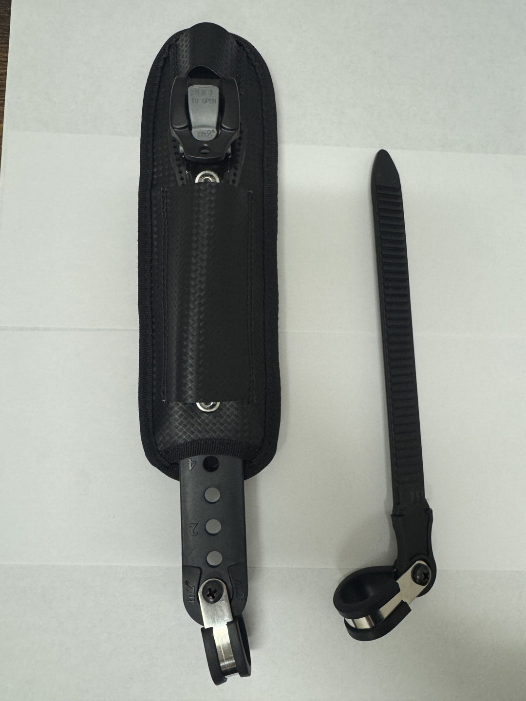 M2 Wheelchair Footrest Mount and ratchet Strap