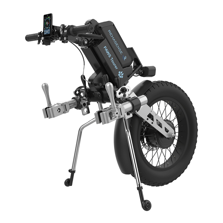 REHASENSE PAWS TOURER 20" Wheelchair Power Assist, Manual Clamp & Lift