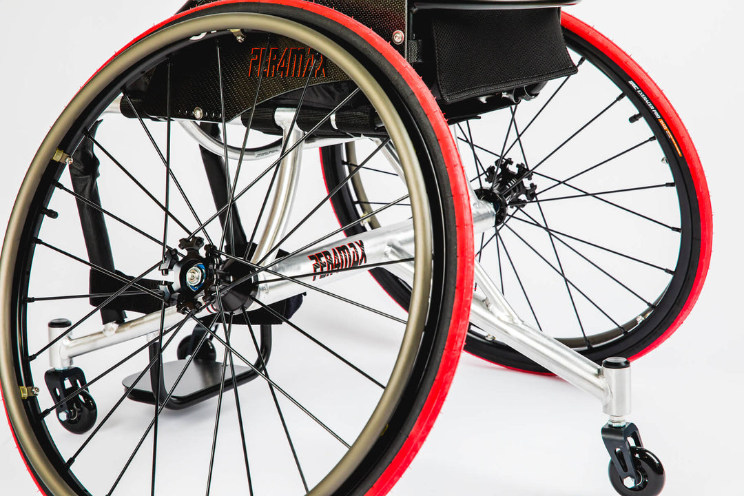 Per4Max Tennis Wheelchair - Rear View