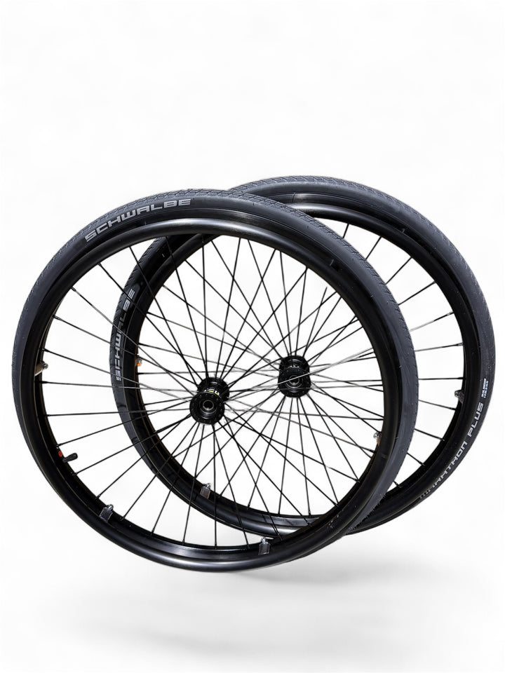 TiLite "Shadow" Everyday 24" Wheelchair Wheels (pair) - READY TO SHIP