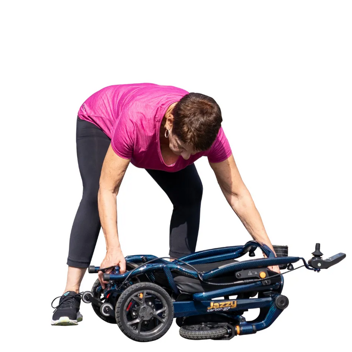Pride Mobility Jazzy Carbon 27 Folding Power Wheelchair