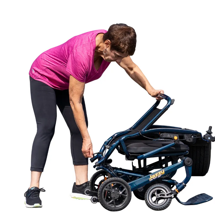 Pride Mobility Jazzy Carbon 27 Folding Power Wheelchair
