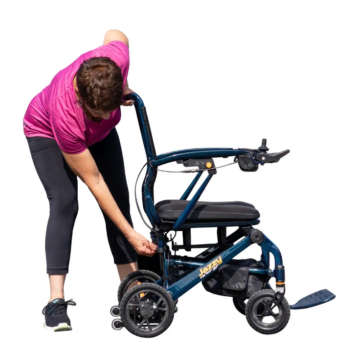 Pride Mobility Jazzy Carbon 27 Folding Power Wheelchair