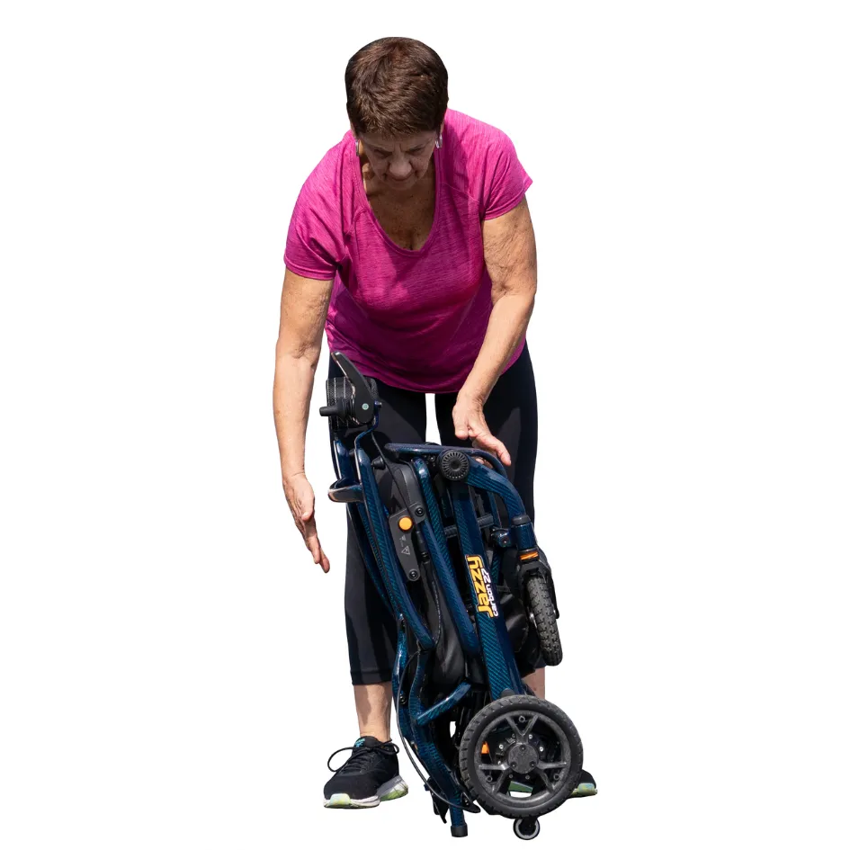 Pride Mobility Jazzy Carbon 27 Folding Power Wheelchair