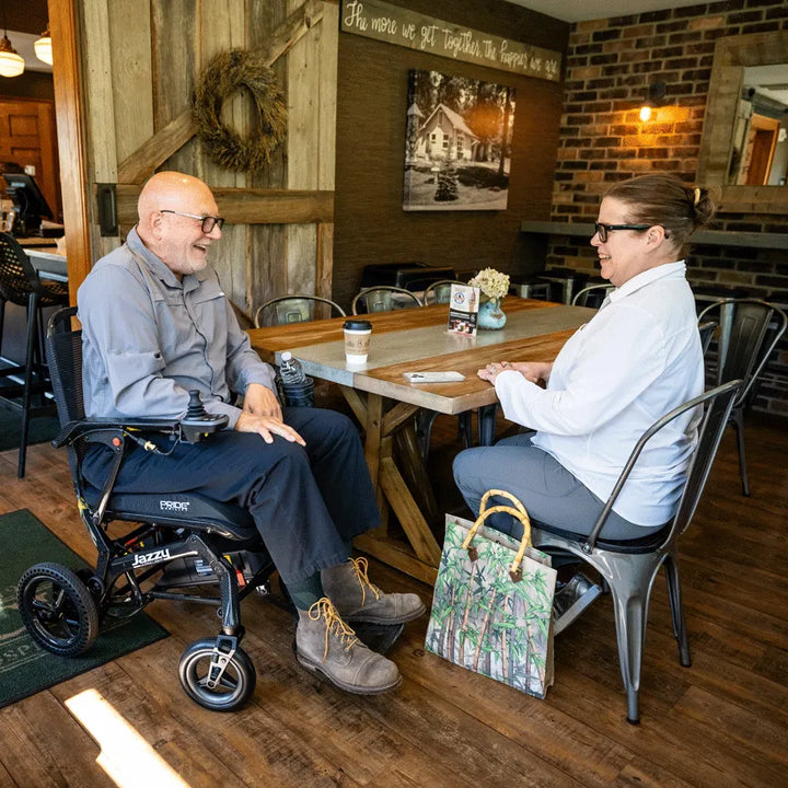 Pride Mobility Jazzy Ultra-Light Folding Power Wheelchair