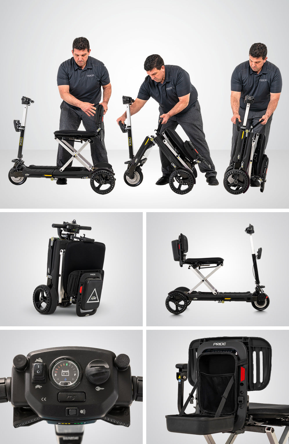 Pride Mobility "i-Go" Folding Portable Scooter